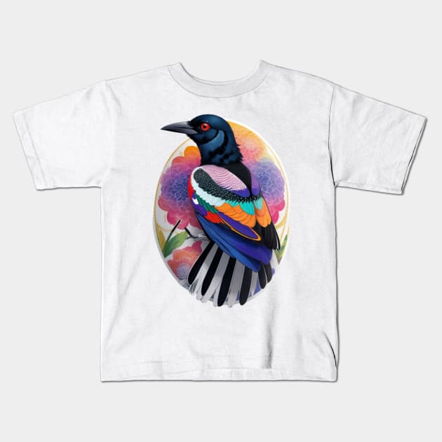 Feathers of Wonder Kids T-Shirt by Silvana Collection